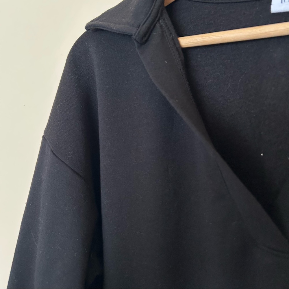 GAP Cropped Polo Sweatshirt - Picture 4 of 8